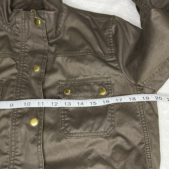 J. Crew Waxed Cotton Field Jacket Medium Tall - Picture 11 of 12